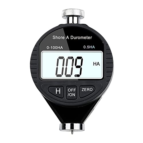 Maizoon Digitales Durometer, LCD-Display, 0–100 HA, Shore-A-Härteprüfer, Reifen-Kunststoff, Gummi, Leder-Testwerkzeug, NE10A