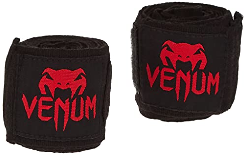 Venum Kontakt Boxbandagen - Schwarz/Rot - 4 M