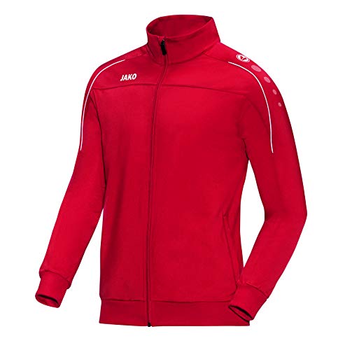 JAKO Kinder Polyesterjacke Classico, rot, 164, 9350