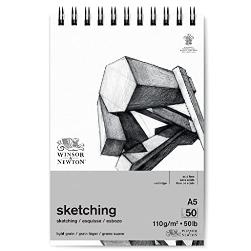 Winsor & Newton 6672001 Skizzenpapier, Extra Weiß, DIN A5