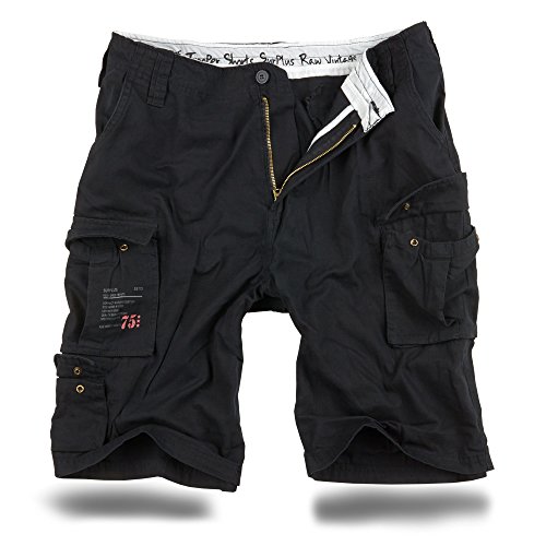 Trooper Cargo Shorts Lightning Edition - schwarz 3XL