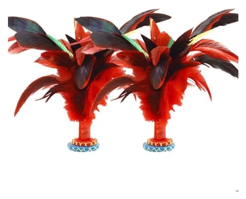 HEYDGBBZ China Tritt die Würfel 1 Stück Shuttlecock Sports Jianzi Feathered Shuttle Indoor Kick Foot Sports Game (Farbe: B-Sortiert) (Farbe: B, 2 Stück) (Color : A Assorted Color 2pcs)