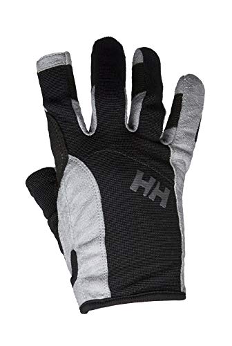 Helly Hansen SAILING GLOVE LONG – Unisex Handschuhe zum Segeln und für Wassersport – Schwarz (Black), L