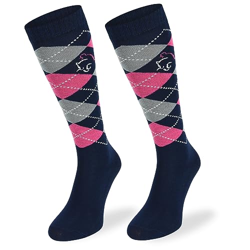 SKIETY Baumwollsocken – Reitsachen – Kniestrümpfe Herren & Damen & Kinder – Damen-kniestrümpfe – Reitsocken Damen & Kinder – Reitsachen Mädchen