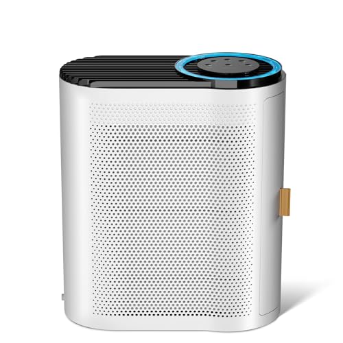 CONOPU Luftreiniger Allergiker, CADR 230m³/h, up to 50㎡, Air Purifier Echtzeit Luftqualitätsüberwachung, Luftreiniger Pollen schimmel Auto-Modus, Raumluftreiniger