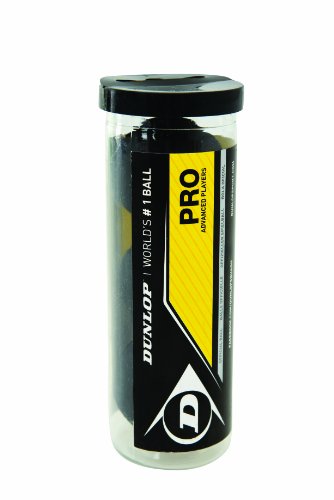 Dunlop Sports Pro XX Squashball 3-Ball Tube