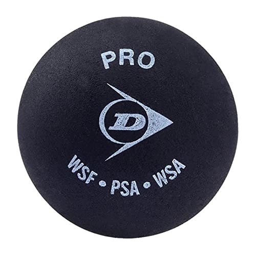 DUNLOP Dunlop D N 1SR Squashball, Schwarz - Einzelball