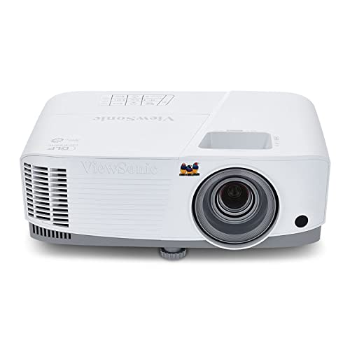 Viewsonic PA503W 3D Heimkino DLP Beamer (WXGA, 3.600 ANSI Lumen, HDMI, 2 Watt Lautsprecher, 1.1x optischer Zoom) weiß-grau