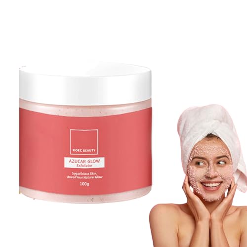 Azúcar Glow Exfoliator, Sugar Glow Exfoliator – Sugar Glow Exfoliator Zucker-Gesichtspeeling für glattere Haut (150G)