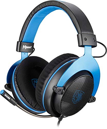 SADES Mpower SA-723 Gaming Headset Schwarz Blau, normal