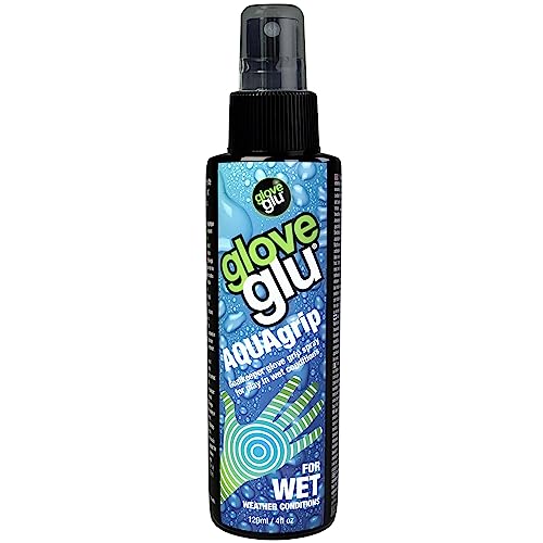 gloveglu AQUAgrip Goalkeeper Glove Spray 120ml - Perfect for Goalkeeping Gloves in Wet Conditions