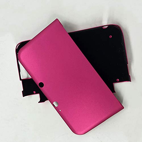 GOZAR Mehrfarben-Aluminium-Hartmetall-Fall-Shell für 3DS XL LL - Rose Red