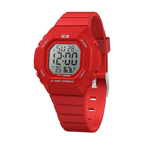 Ice-Watch - ICE digit ultra Red - Rote Jungen/Unisexuhr mit Plastikarmband - 022099 (Small)