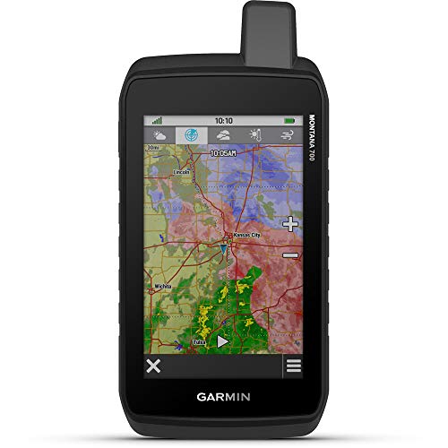 Garmin Montana 700, Robustes GPS-Handheld, Routable Mapping für Straßen und Wege, Handschuhfreundlicher 5-Zoll-Farb-Touchscreen