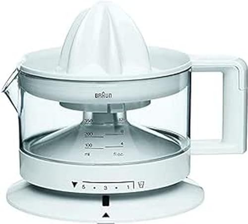 Braun Household Tribute Collection CJ 3000 Zitruspresse (20 W, 0,35 l) weiß