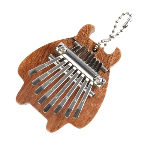 Mikinona 8 Ton Daumen Tab Anfänger Fingerklavier Kalimba Daumenklavier Zarte Kalimba 8 Tasten Fingerklavier Kleine Kalimba Holz Kalimba Kleines Daumenklavier Anfänger Kalimba