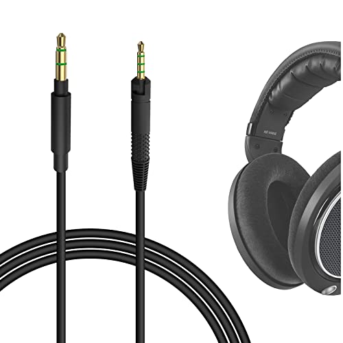 GEEKRIA Audiokabel kompatibel mit Sennheiser HD620S, HD599SE, HD599, HD598, HD598SE, HD560S, HD598SR, HD400PRO, HD579, HD569 Kopfhörerkabel, 2,5 mm auf 3,5 mm Ersatz-Stereokabel (10 Fuß/3 m)