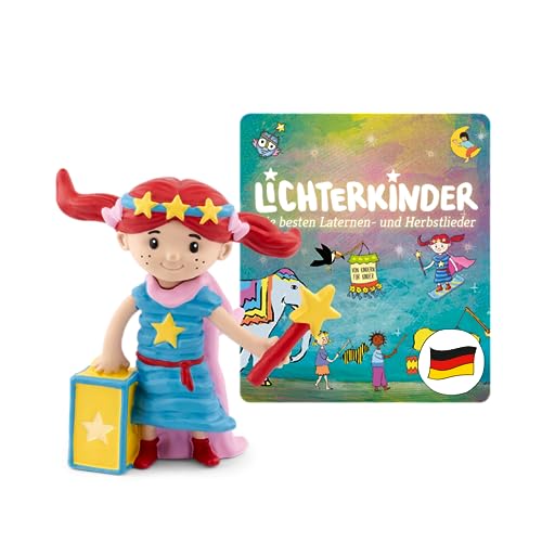 tonies Hörfigur für Toniebox, Lichterkinder – Die besten Laternen- und Herbstlieder, Kinderlieder für Kinder ab 3 Jahren, Spielzeit ca. 52 Minuten