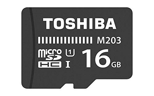 Toshiba M203 Speicherkarte microSDHC 16GB schwarz