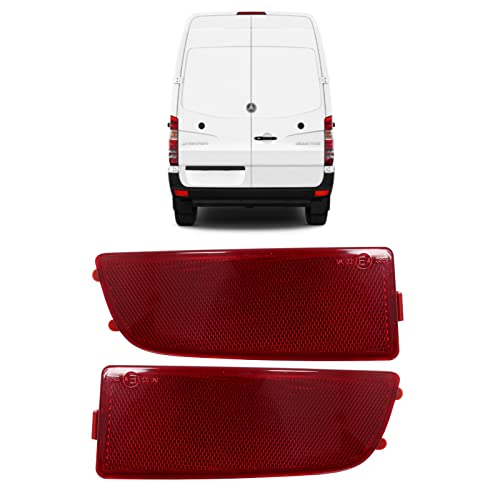 BIAREN Stoßstangen-Reflektor, links/rechts, für Mercedes Sprinter VW Crafter A9068260040 A9068260140 2E0945105A