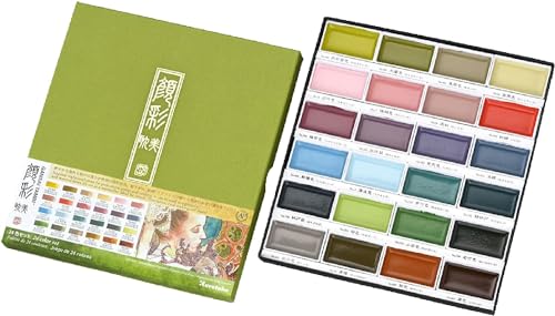 Kuretake GANSAI TAMBI 24 Farben Set II, Art Nouveau colors, MC20/24VNW