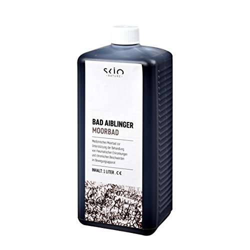 SCIO Bad Aiblinger Moorbad 1 Liter - Heilmoor aus der Natur mit Huminsäure - Badetorf aus dem Hochmoor - bei Muskel- & Gelenkbeschwerden, bei Rheuma und für ein schönes Hautbild