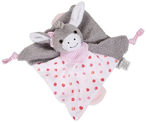 Sterntaler Baby Mädchen Schmusetuch EMMI GIRL - Schnuffeltuch Erstausstattung - Spielzeug 0 Monate - auch als Geschenk - Rosa 26cm