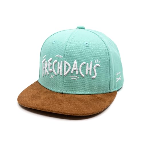 Hand und Feuer Snapback Cap Kinder Frechdachs Mint Canvas One Size