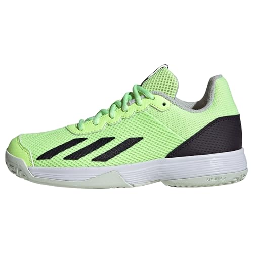 adidas Kinder Tennisschuhe Courtflash K Green Spark/Aurbla/Lucid Lemon 37 1/3