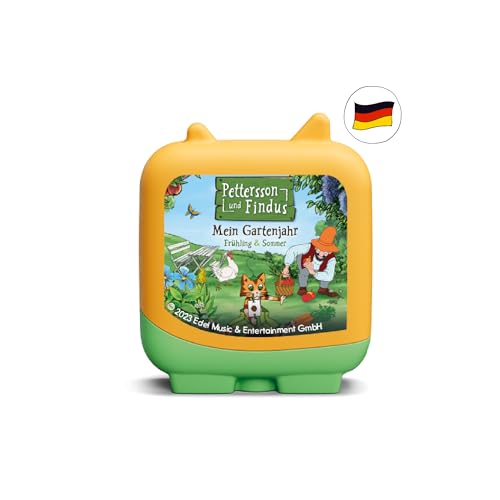 tonies Clever Toniebox, Pettersson & Findus – Findus erklärt die Welt – Mein Gartenjahr – Frühling & Sommer, Wissens-Hörspiel für Kinder ab 5 Jahren, Spielzeit ca. 90 Minuten