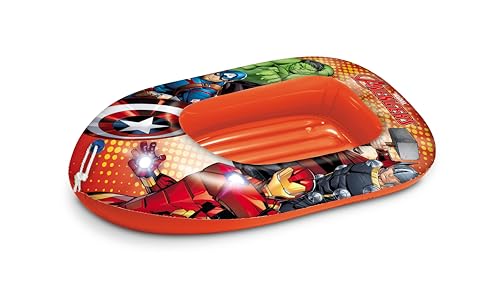 Mondo Toys – Marvel Avengers Big Boot – aufblasbares Schlauchboot 112 cm mit weicher Basis – 16946