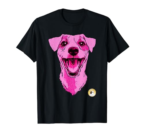 Fröhlicher Hund aus der Smeura T-Shirt