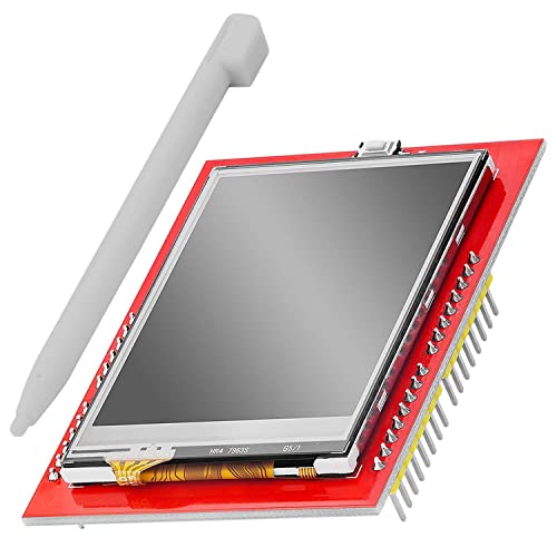 AZDelivery 2,4 Zoll TFT LCD Touch Display Shield Module SPI XPT2046 240x320 Pixel ILI9341 5V 3,3V kompatibel mit Arduino inklusive E-Book!