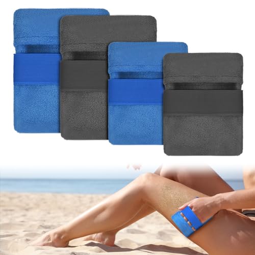 flintronic Sand Entferner für Strand, 4 Stück Sandentfernungsbeutel, Tragbarer Sandentferner, Sandwischhandschuhe, Strandsand Entferner Strandsand Reiniger für Urlaubscamping, Surfen, Sommerparty