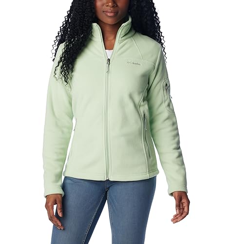 Columbia Damen Fast Trek II Jacket Fleecejacke mit durchgehendem Reißverschluss, Sage Leaf,