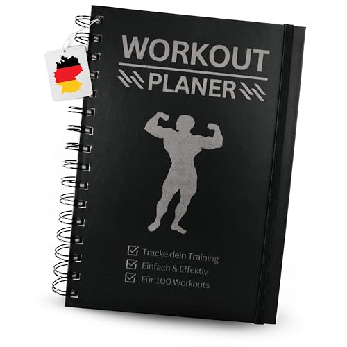 Peak Pulse Workout Planer - Trainingstagebuch, Fitness Planer, Fitnesstagebuch, Notizbuch für Krafttraining, Bodybuilding, Hometraining, Training, Crossfit & Gym - A5 Hardcover, Premium Qualität