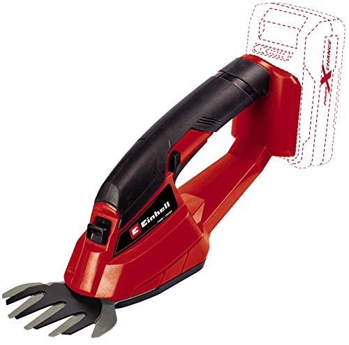 Einhell Akku-Grasschere GC-CG 18/1 Li-Solo Power X-Change (Li-Ion, 18V, Schnittbreite Grasschneideblatt 100 mm, Softgrip, Metallgetriebe, ohne Akku und Ladegerät)