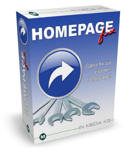 HomepageFIX - Homepage Software - Kinderleicht professionelle Webseiten erstellen - Die Webdesign Software erfordert keinerlei Kenntnisse