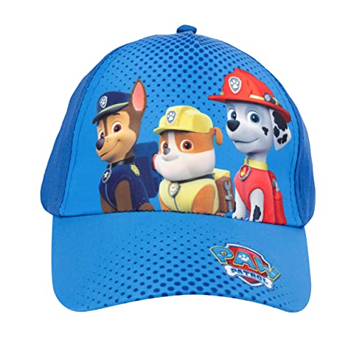 United Labels Jungen Team Paw Patrol, -0121998 Kappe, Blau (hellblau), 53/55 cm (Herstellergröße: 54cm)