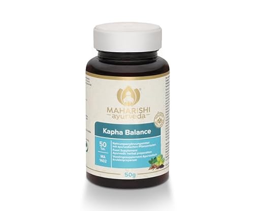 Maharishi Ayurveda Kapha Balance Nahrungsergänzungsmittel aus Indien | Kräutertafeln | Obst- und Kräutervorbereitung 50 Tabletten Pack von 1