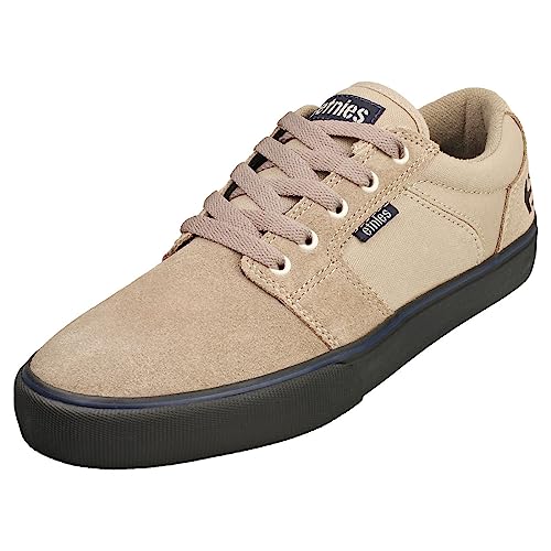 Etnies Herren Barge Ls Skate-Schuh, Warm Grey Black, 42.5 EU