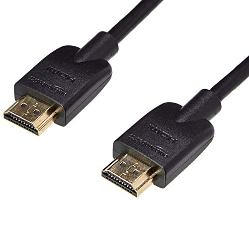 Amazon Basics - Flexibles HDMI-Kabel, 0.9 m, Schwarz