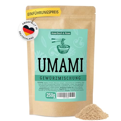 Umami Gewürzmischung 250g allrounder Würzmischung, japanisches Gewürz, herzhafter Geschmack, Alleswürzer