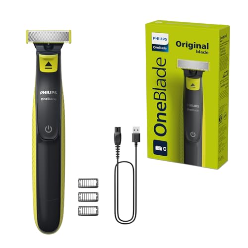 OneBlade trimmer and scraper with 3 combs, waterproof, Bivolt - QP2724/10 Philips