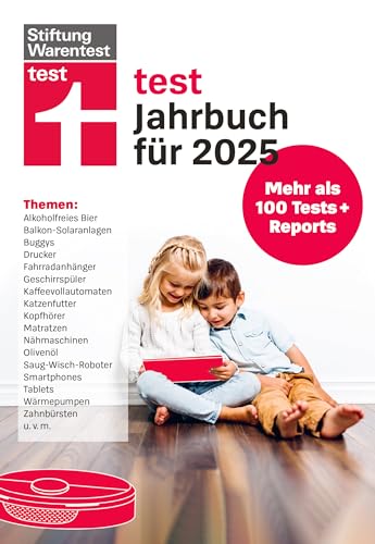 test Jahrbuch 2025: Mehr als 100 Tests und Reports