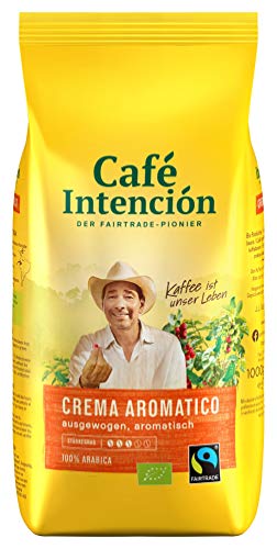 Kaffee CREMA AROMATICO von Café Intención, 6x1000g