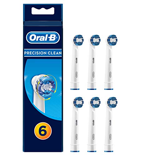 Oral-B Precision Clean Aufsteckbürsten, Umschließt jeden Zahn einzeln für eine optimale Reinigung, 6 Stück