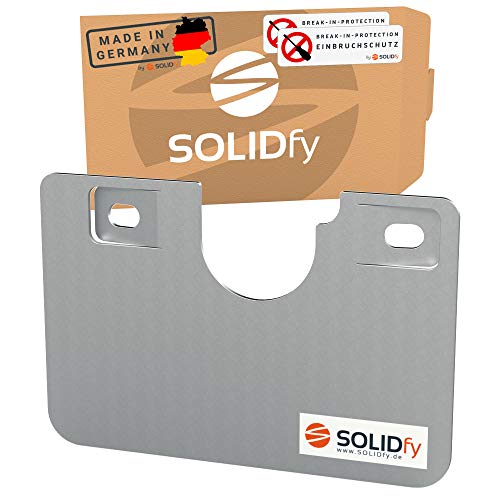 SOLIDfy® - Einbruchschutz Fahrertür Prick Stop Sicherung aus Edelstahl für Ducato, Jumper, Boxer X250 X290