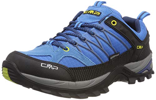 CMP Herren Rigel Low Shoe WP Trekking Shoes, Indigo Marine, 44 EU