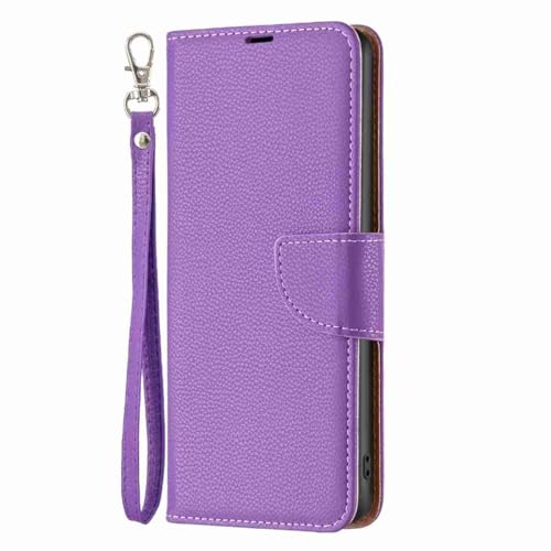 Beddouuk Handyhülle für Samsung Galaxy A15 Hülle mit Kartenfächer Ständer Schutzhülle,PU Leder Flip Case für Samsung Galaxy A15,Lederhülle Tasche für Samsung Galaxy A15,Lila